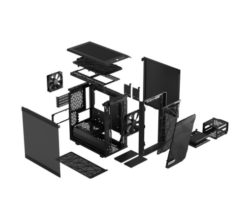 Meshify 2 Mini Black TG dark tint FD-C-MES2M-01 (702641) Meshify 2 Mini Black TG dark tint FD-C-MES2M-01 (702641)