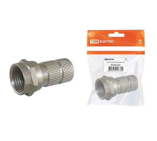 TDM SQ1809-0025 Разъём F RG59, инд. упаковка