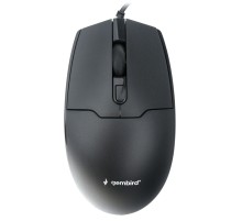 Gembird MOP-430 черный, USB, {проводной, 3кл+колесо-кнопка, 1000/1600 DPI, 1,8 м}