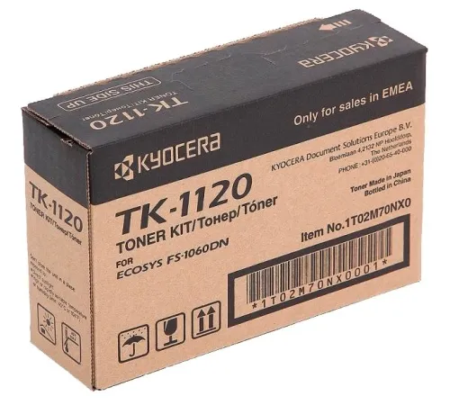 Тонер Картридж Kyocera TK-1120 черный для Kyocera FS-1060DN/1025/1125 (3000стр.)