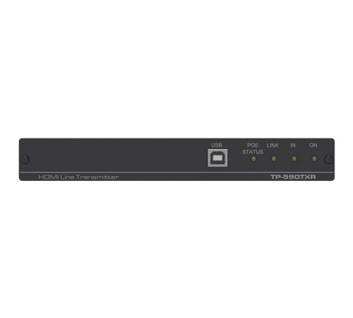 Kramer TP-590TXR Передатчик HDMI, Аудио, RS-232, ИК, USB по витой паре HDBaseT; поддержка 4К60 4:2:0, POE (50-80317090)