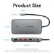 Мультифункциональный хаб Vention USB Type C 9 в 1 Vention Мультифункциональный хаб Vention USB Type C 9 в 1 (TPYBB) (TPYBB)