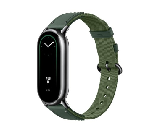 Ремешок для смарт-часов Xiaomi Smart Band 8 Braided Strap Green