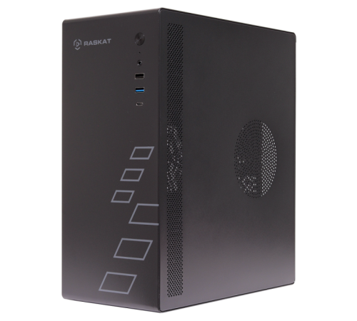 Компьютер Raskat Standart 300 (Intel Core i3 10100, RAM 16Gb, SSD 480Gb, no OS, kb+ms, black)