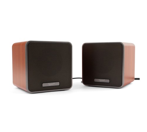 Gembird SPK-206, дерево, коричневый, 5 Вт, регулятор громкости, USB-питание Gembird SPK-206, дерево, коричневый, 5 Вт, регулятор громкости, USB-питание