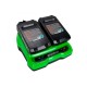 Greenworks Зарядное устройство для 2-х аккумуляторов Greenworks G24X2UC2, 24V [2931907]