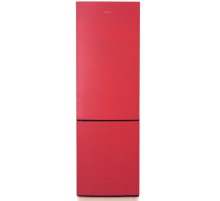 Холодильник Бирюса H6127 красный двухкамерный 245/100л морозилка снизу