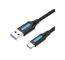Кабель Vention USB 2.0 CM/AM 5А - 0,5м. Vention CORBD