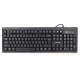 Клавиатура Gembird KB-8354U-BL { USB, черный, 104 клавиши, кабель 1,45м }