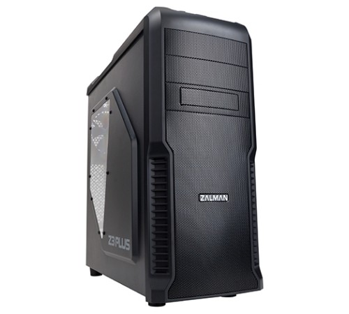 MidiTower Zalman Z3 Plus (без БП) черный