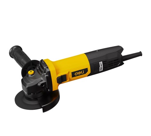 Угловая шлифмашина сетевая Deli DE-JM115-1E (790Вт, 115мм, 12000об/мин, картон)