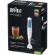 Блендер погружной Braun MQ3000 SMOOTHIE + 700Вт белый
