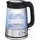 Чайник электрический Tefal Glass Kettle KI750D30 1.7л. 2400Вт серебристый корпус: стекло/металл (8010000020)