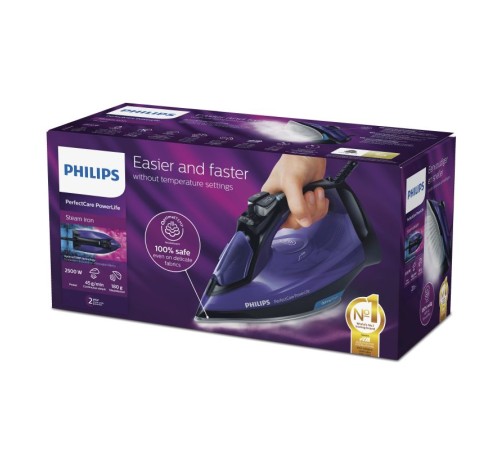 Утюг Philips PerfectCare GC3925/30 2500Вт синий/черный