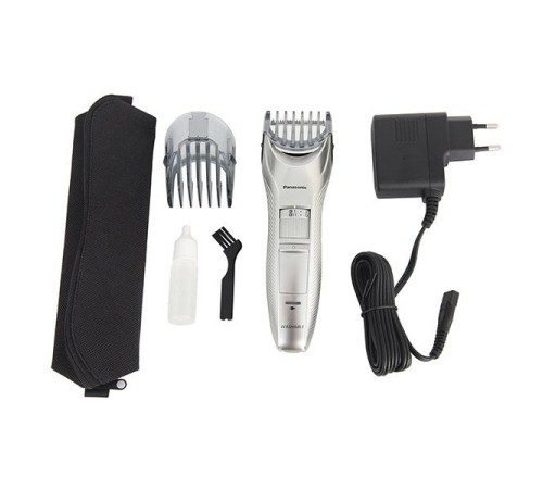 Машинка для стрижки Panasonic ER-GC71-S520 серебристый/черный (насадок в компл:2шт) Машинка для стрижки Panasonic ER-GC71-S520 серебристый/черный (насадок в компл:2шт)