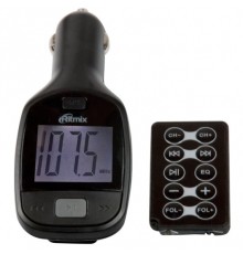 Автомобильный FM-модулятор Ritmix FMT-A705 черный SD/MicroSD USB PDU (15118383)