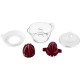 Соковыжималка цитрусовая Scarlett SC-JE50C06 25Вт рез.сок.:700мл. белый/коричневый