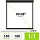 Экран Cactus 160x160см TriExpert CS-PSTE-160x160-BK 1:1 напольный рулонный черный
