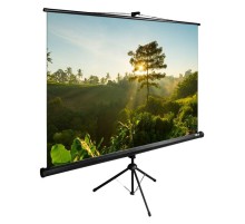 Экран Cactus 200x200см TriExpert CS-PSTE-200x200-BK 1:1 напольный рулонный черный