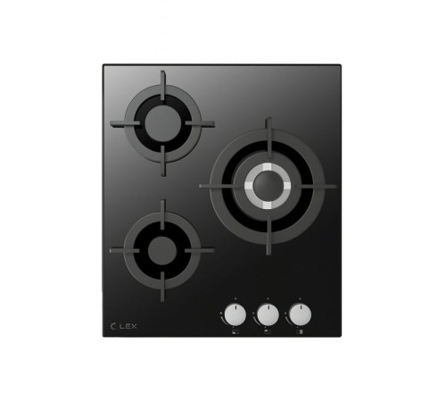 Газовая варочная поверхность Lex GVG 430 BL черный Газовая варочная поверхность Lex GVG 430 BL черный