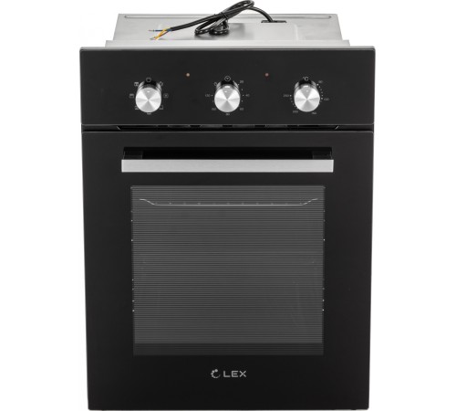 Духовой шкаф Электрический Lex EDM 4570 BL стекло черное Духовой шкаф Электрический Lex EDM 4570 BL стекло черное