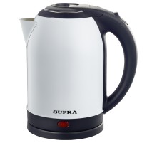 Чайник электрический Supra KES-2003N 2л. 1500Вт белый корпус: металл/пластик (10523)