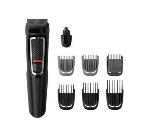 Триммер Philips MG3730/15 черный (насадок в компл:8шт) Триммер Philips MG3730/15 черный (насадок в компл:8шт)