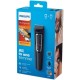 Триммер Philips MG3730/15 черный (насадок в компл:8шт)
