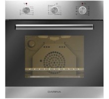 Духовой шкаф Электрический Darina 1U5 BDE 112 707 X3 нержавеющая сталь/стекло черное