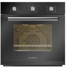 Духовой шкаф Электрический Darina 1V5 BDE 112 707 B черный/стекло черное
