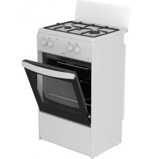 Плита Комбинированная Darina S KM 521 300 W белый/черный (без крышки) реш.сталь