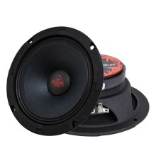 Колонки автомобильные Kicx Gorilla Bass GBL65 (без решетки) 200Вт 90дБ 4Ом 16.5см (6 1/2дюйм) (ком.:2кол.) широкополосные однополосные