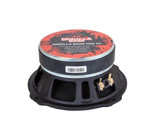 Колонки автомобильные Kicx Gorilla Bass MID M1 (без решетки) 300Вт 96.2дБ 4Ом 16см (6.5дюйм) (ком.:1кол.) широкополосные однополосные Колонки автомобильные Kicx Gorilla Bass MID M1 (без решетки) 300Вт 96.2дБ 4Ом 16см (6.5дюйм) (ком.:1кол.) широкополосные однополосные