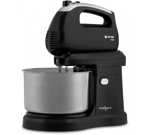 Миксер стационарный Vitek VT-1417 ST 700Вт черный/хром Миксер стационарный Vitek VT-1417 ST 700Вт черный/хром