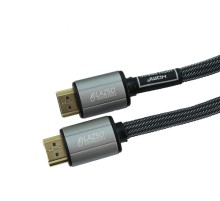 Кабель аудио-видео LAZSO WH-111-B HDMI (m)/HDMI (m) 0.5м. позолоч.конт. черный (WH-111(0,5M)-B)