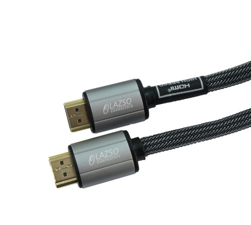 Кабель аудио-видео LAZSO WH-111-B HDMI (m)/HDMI (m) 0.5м. позолоч.конт. черный (WH-111(0,5M)-B) Кабель аудио-видео LAZSO WH-111-B HDMI (m)/HDMI (m) 0.5м. позолоч.конт. черный (WH-111(0,5M)-B)