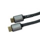 Кабель аудио-видео LAZSO WH-111-B HDMI (m)/HDMI (m) 0.5м. позолоч.конт. черный (WH-111(0,5M)-B)