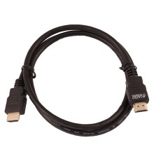 Кабель аудио-видео LAZSO WH-111 HDMI (m)/HDMI (m) 1м. позолоч.конт. черный (WH-111(1M))