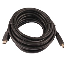 Кабель аудио-видео LAZSO WH-111 HDMI (m)/HDMI (m) 5м. позолоч.конт. черный (WH-111(5M))