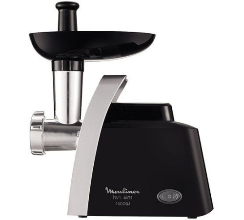 Мясорубка Moulinex ME108832 1400Вт черный/серебристый
