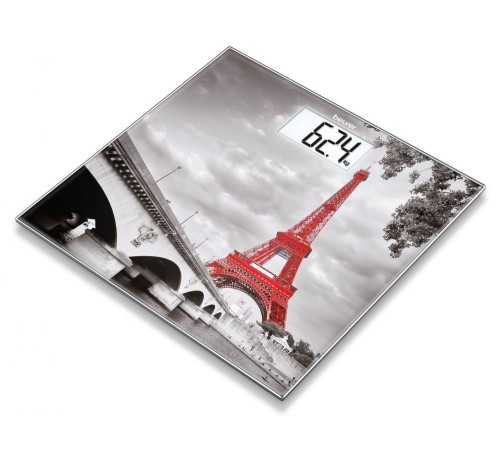 Весы напольные электронные Beurer GS203 Paris макс.150кг рисунок Весы напольные электронные Beurer GS203 Paris макс.150кг рисунок