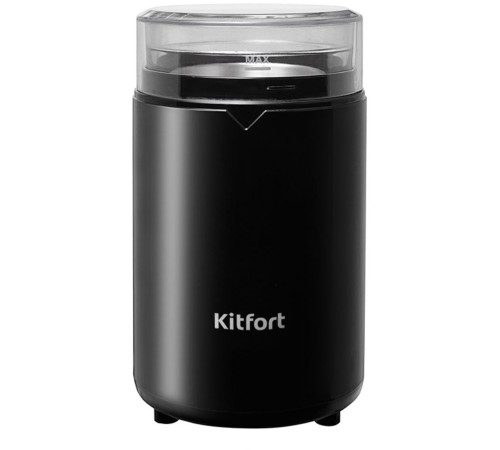 Кофемолка Kitfort КТ-1314 150Вт сист.помол.:ротац.нож вместим.:60гр черный Кофемолка Kitfort КТ-1314 150Вт сист.помол.:ротац.нож вместим.:60гр черный
