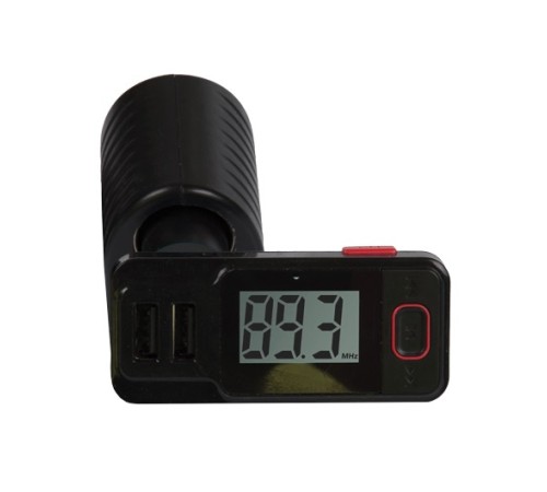 Автомобильный FM-модулятор Ritmix FMT-A775 черный MicroSD BT USB (15119075) Автомобильный FM-модулятор Ritmix FMT-A775 черный MicroSD BT USB (15119075)