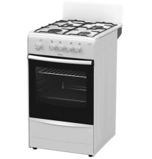 Плита Газовая Darina A 3001 W белый/черный (без крышки) реш.сталь