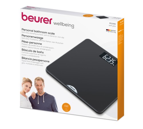 Весы напольные электронные Beurer PS240 макс.180кг черный Весы напольные электронные Beurer PS240 макс.180кг черный