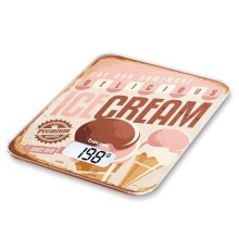 Весы кухонные электронные Beurer KS19 Ice Cream макс.вес:5кг рисунок