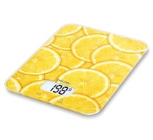 Весы кухонные электронные Beurer KS19 lemon макс.вес:5кг рисунок