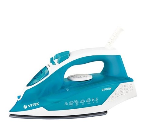Утюг Vitek 8307-VT-01 2400Вт бирюзовый/белый Утюг Vitek 8307-VT-01 2400Вт бирюзовый/белый