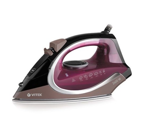 Утюг Vitek VT-8309 2400Вт бордовый/черный Утюг Vitek VT-8309 2400Вт бордовый/черный
