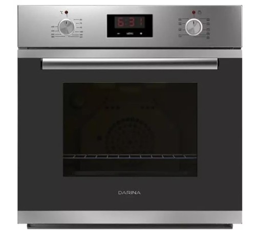 Духовой шкаф Электрический Darina 1U5 BDE 112 708 X5 нержавеющая сталь/черный Духовой шкаф Электрический Darina 1U5 BDE 112 708 X5 нержавеющая сталь/черный